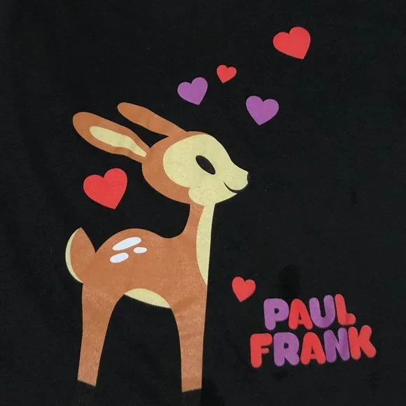 ✨HOST PICK✨ *BRAND NEW* Paul Frank V-Neck T-Shirt - Size XS - Picture 5 of 6
